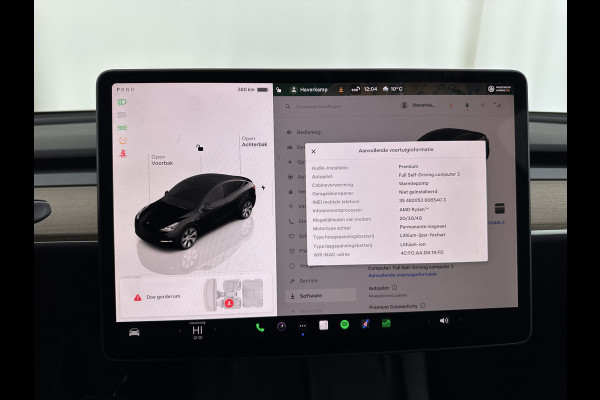 Tesla Model Y RWD 58 kWh [ 3-Fase ] {SOH-93%} (INCL.BTW) Aut. *PANO | AUTO-PILOT | LEATHER | NAVI-FULLMAP | MATRIX-LED | KEYLESS | CAMERA | DAB+ | HEATED-COMFORTSEATS | PRIVACYGLASS | TOPVIEW | 19''ALU*
