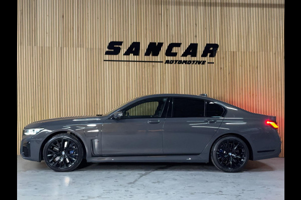 BMW 7 Serie 745e High Executive M-sport Carbon Core PANO|SOFT CLOSE|HUD|H&K|SHADOW|LASER|MASSAGE V&A|STOEL VENTILATIE