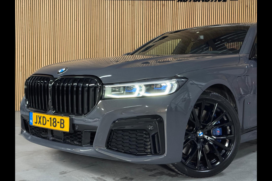 BMW 7 Serie 745e High Executive M-sport Carbon Core PANO|SOFT CLOSE|HUD|H&K|SHADOW|LASER|MASSAGE V&A|STOEL VENTILATIE