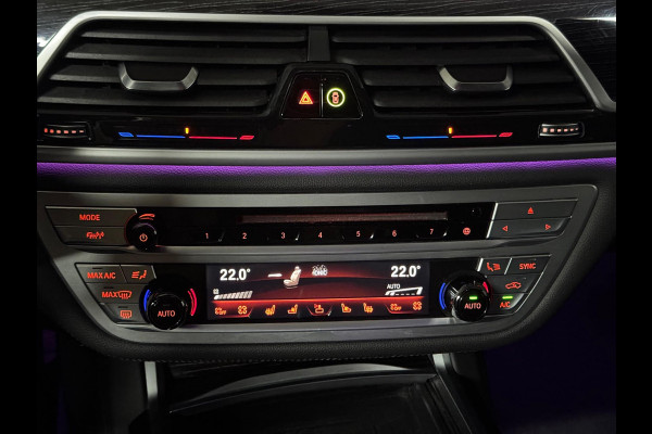BMW 7 Serie 745e High Executive M-sport Carbon Core PANO|SOFT CLOSE|HUD|H&K|SHADOW|LASER|MASSAGE V&A|STOEL VENTILATIE