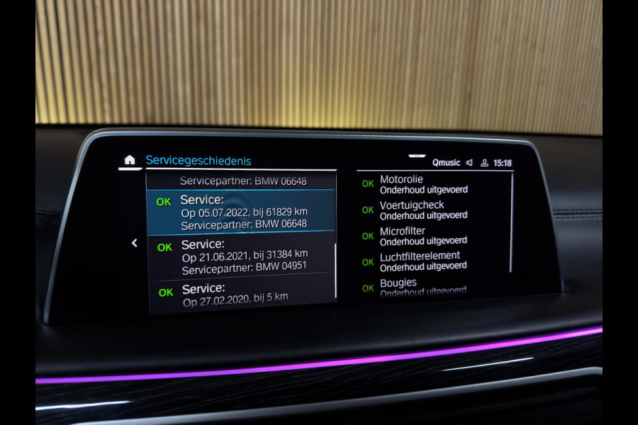 BMW 7 Serie 745e High Executive M-sport Carbon Core PANO|SOFT CLOSE|HUD|H&K|SHADOW|LASER|MASSAGE V&A|STOEL VENTILATIE