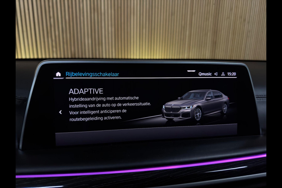 BMW 7 Serie 745e High Executive M-sport Carbon Core PANO|SOFT CLOSE|HUD|H&K|SHADOW|LASER|MASSAGE V&A|STOEL VENTILATIE