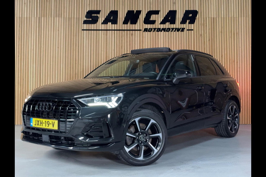 Audi Q3 45 TFSI e S edition Full BLACK|PANO|SONOS|AMBIENT|CAM|KEYLESS|CRUISECONTROL|19 INCH LMV