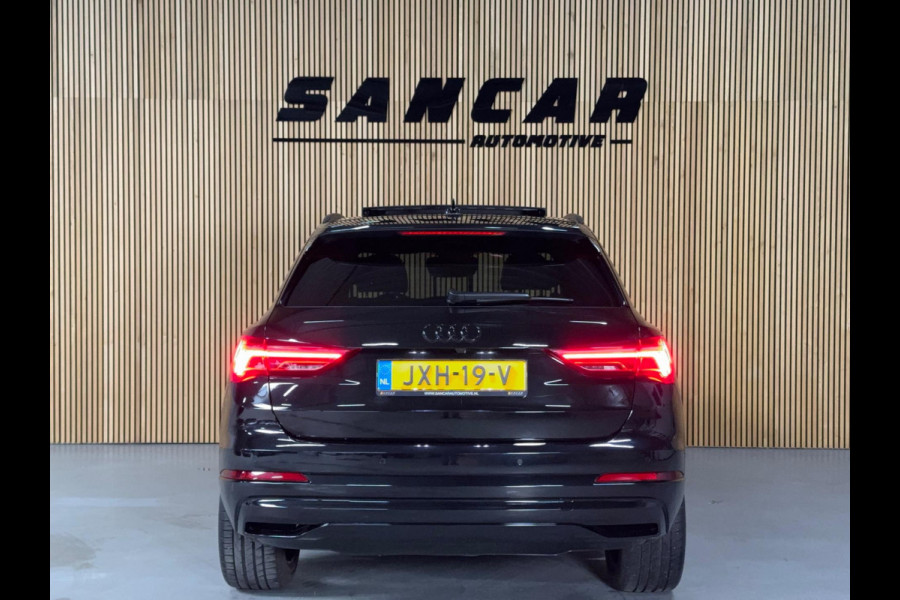 Audi Q3 45 TFSI e S edition Full BLACK|PANO|SONOS|AMBIENT|CAM|KEYLESS|CRUISECONTROL|19 INCH LMV