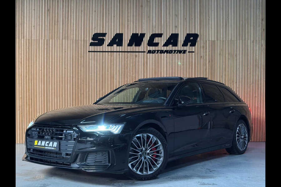 Audi A6 Avant 55 TFSI e quattro Pro Line S Competition FULL BLACK|PANO|HUD|TREKHAAK|360 CAM|AMBIENT|MATRIX|