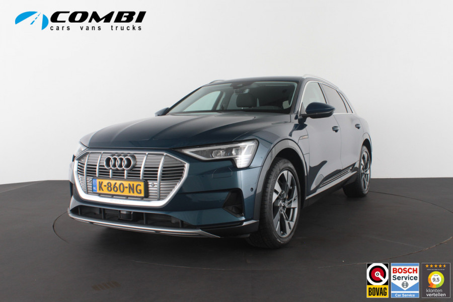 Audi e-tron 55 quattro advanced Pro Line Plus 95 kWh Leer/Memory/Trekhaak/Galaxis blauw/Adaptive Cruise Control