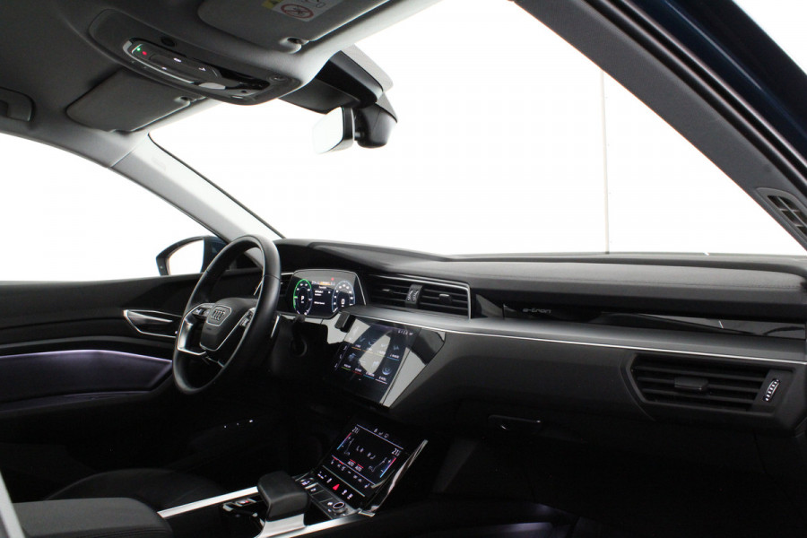 Audi e-tron 55 quattro advanced Pro Line Plus 95 kWh Leer/Memory/Trekhaak/Galaxis blauw/Adaptive Cruise Control