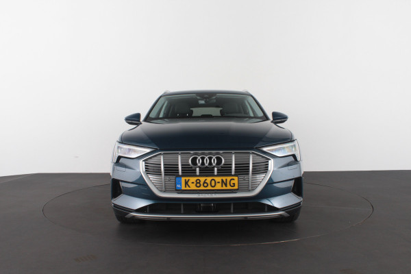 Audi e-tron 55 quattro advanced Pro Line Plus 95 kWh Leer/Memory/Trekhaak/Galaxis blauw/Adaptive Cruise Control