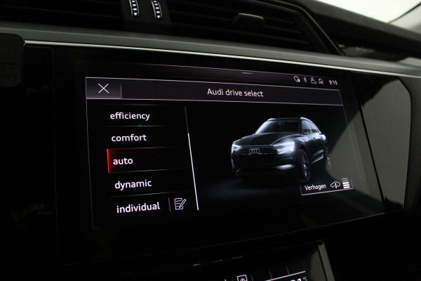 Audi e-tron 55 quattro advanced Pro Line Plus 95 kWh Leer/Memory/Trekhaak/Galaxis blauw/Adaptive Cruise Control