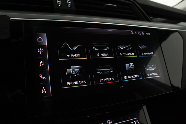 Audi e-tron 55 quattro advanced Pro Line Plus 95 kWh Leer/Memory/Trekhaak/Galaxis blauw/Adaptive Cruise Control