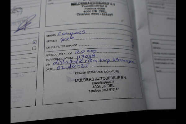 Jeep Compass 1.4 140 PK MULTIAIR OPENING EDITION + CAMERA | BEATS AUDIO | APPLE CARPLAY | STUURVERWARMING