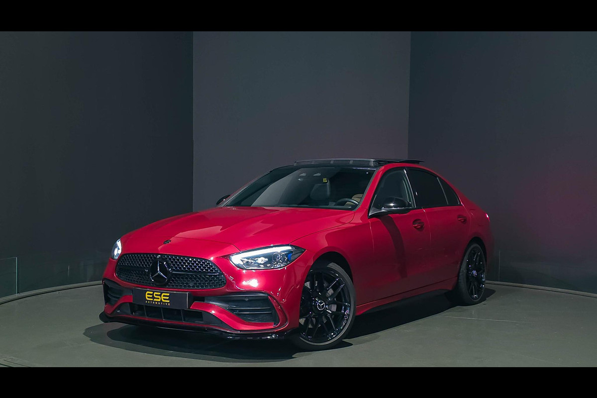 Mercedes-Benz C-Klasse 300 e AMG | Panorama | Memory | Head-Up | Stoelkoeling