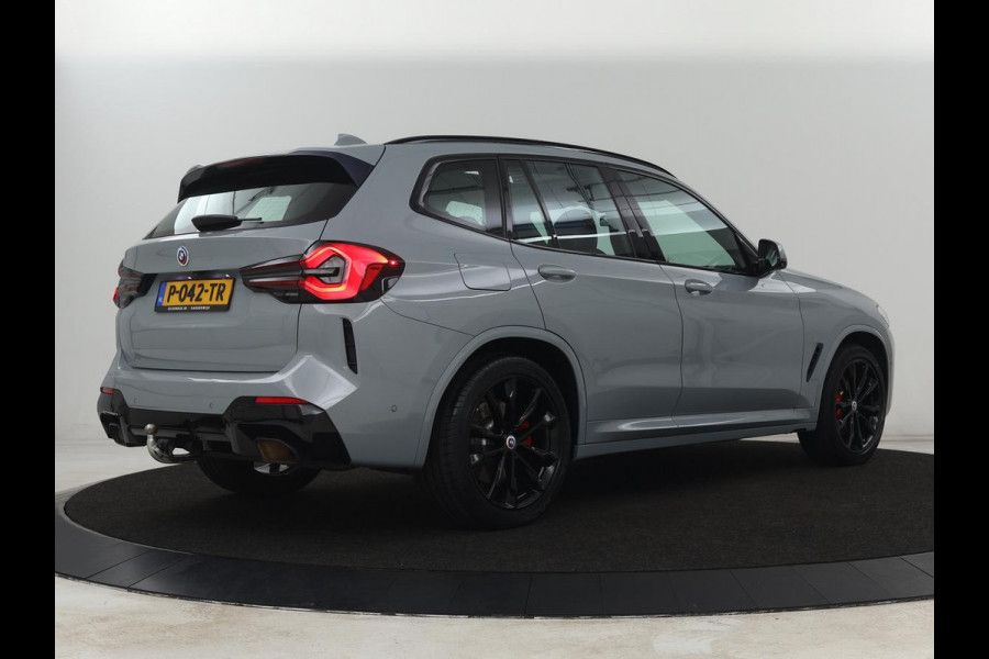 BMW X3 xDrive30e M Sport | Panoramadak | Head-Up | Stoelverwarming | Trekhaak | 360 Camera | Leder | Sportstoelen | Carplay | Sfeerverlichting | Laserlicht | Live Cockpit | Navigatie | PHEV | Plug In