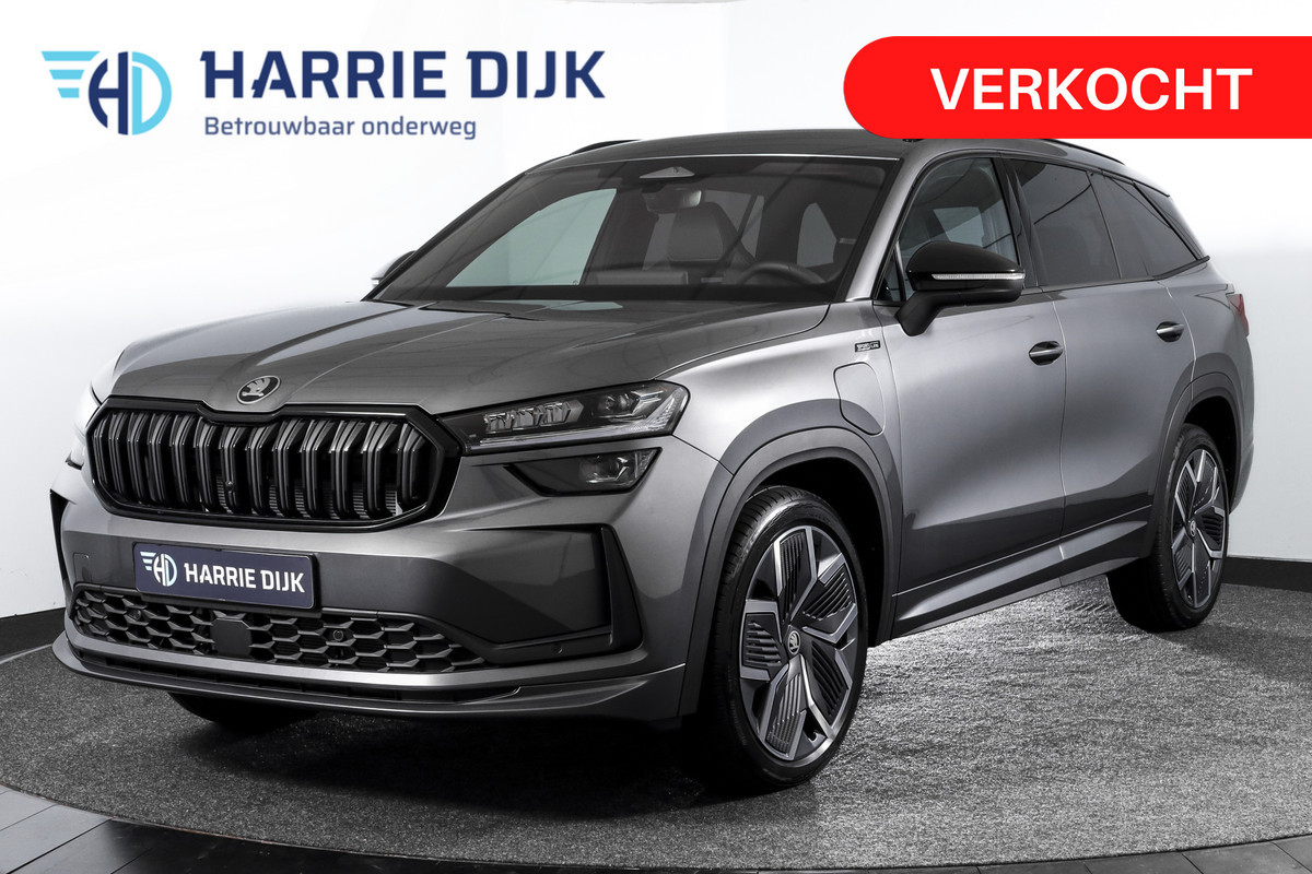 Škoda Kodiaq 1.5 TSI 204 PK PHEV Sportline Business | DCC+ | Elek. Trekhaak | Dig. Cockpit | Adapt Cruise | Memory | Winterpakket | Camera | NAV + App. Connect | ECC | DAB | Elek. Klep | LM 20" | 2947