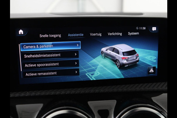 Mercedes-Benz A-Klasse 200 Business Solution Plus Upgrade | Panoramadak | Stoelverwarming | Half leder | Widescreen | Camera | Navigatie | Park Assist | Cruise control | Full LED