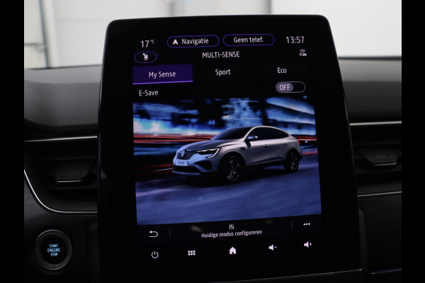Renault Arkana 1.6 E-Tech full hybrid 145 esprit Alpine | Origineel NL | Leder/Alcantara | Stoelverwarming | 360 Camera | Adaptive cruise | BOSE Sound | Carplay | Navigatie | 19'' | Sfeerverlichting