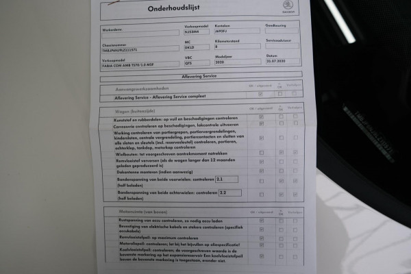 Škoda Fabia Combi 1.0 TSI Ambition - N.A.P. Airco, Cruise, Navi, PDC, Carplay.