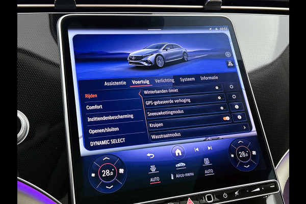 Mercedes-Benz EQS 350 Business Plus Line 90 kWh / Panorama-Schuifdak / Leder-Comfort / Xenon / Radio multimedia / Apk 02-2027