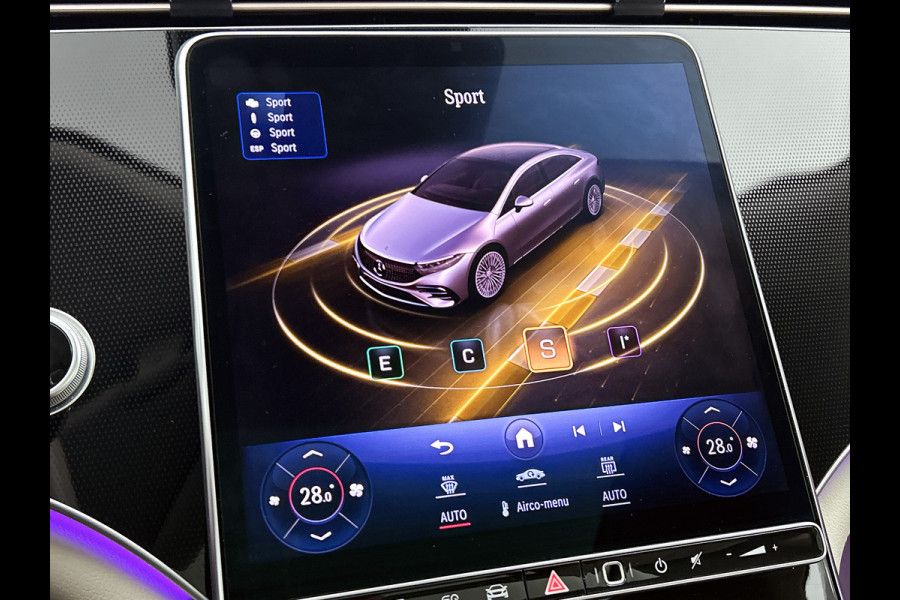 Mercedes-Benz EQS 350 Business Plus Line 90 kWh / Panorama-Schuifdak / Leder-Comfort / Xenon / Radio multimedia / Apk 02-2027
