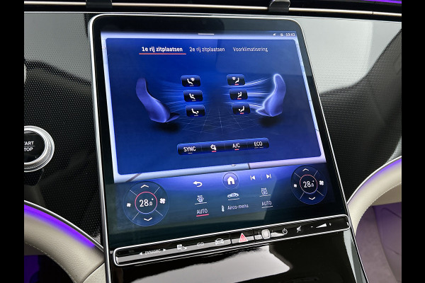 Mercedes-Benz EQS 350 Business Plus Line 90 kWh / Panorama-Schuifdak / Leder-Comfort / Xenon / Radio multimedia / Apk 02-2027