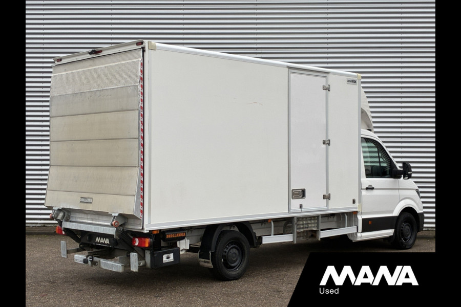 Volkswagen Crafter 2.0TDI 177PK Bakwagen Laadklep 750kg Lat om Lat Trekhaak Zijdeur Lederen bekleding Airco