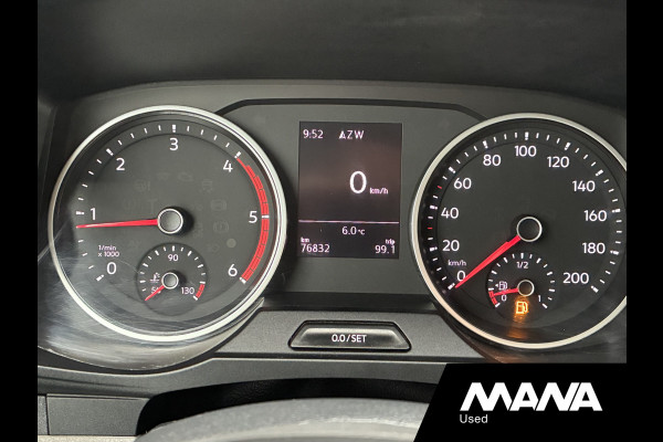 Volkswagen Crafter 2.0TDI 177PK Bakwagen Laadklep 750kg Lat om Lat Trekhaak Zijdeur Lederen bekleding Airco