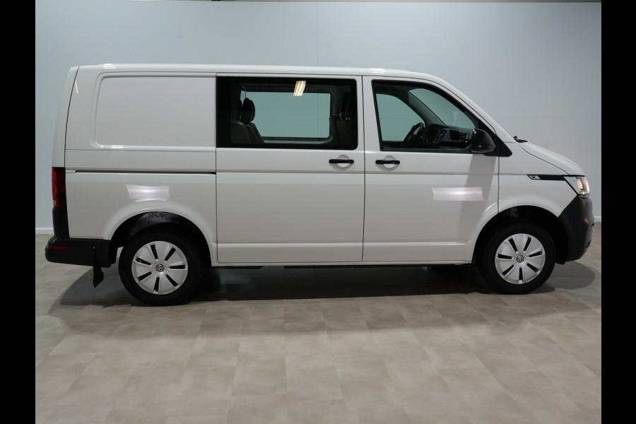 Volkswagen Transporter 2.0 TDI 110pk L1H1 Dubbele Cabine DC Navigatie via app Android/Carplay Airco DAB