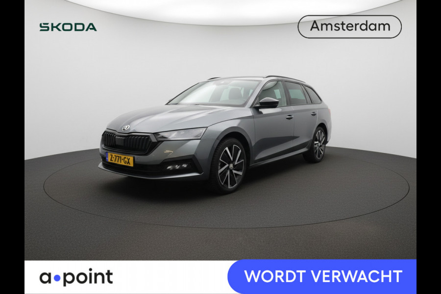 Škoda Octavia Combi 1.4 TSI iV PHEV Sportline Business 204 pk Automaat (DSG) | Verlengde garantie | Navigatie | Parkeersensoren | Adaptieve cruise control | Stoelverwarming |
