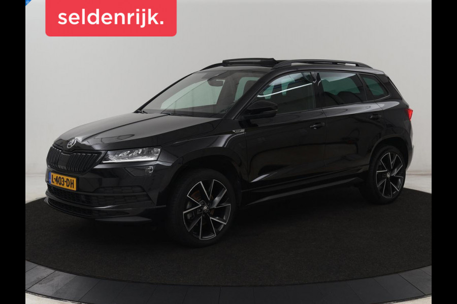 Škoda Karoq 1.5 TSI Sportline | Panoramadak | Stoelverwarming | Virtual Cockpit | Adaptive cruise | Canton Audio | Camera | File Assistent | Keyless | Side Assist | Full LED | Navigatie