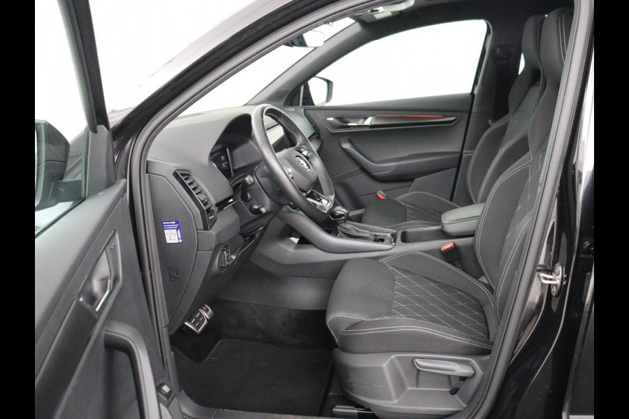 Škoda Karoq 1.5 TSI Sportline | Panoramadak | Stoelverwarming | Virtual Cockpit | Adaptive cruise | Canton Audio | Camera | File Assistent | Keyless | Side Assist | Full LED | Navigatie