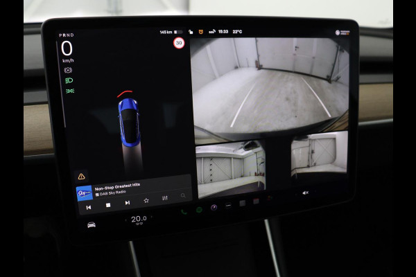 Tesla Model 3 Long Range RWD 75 kWh | SOH 100% | Panoramadak | Autopilot | Leder | Stoelverwarming | 360 Camera | Keyless | Full LED | Navigatie