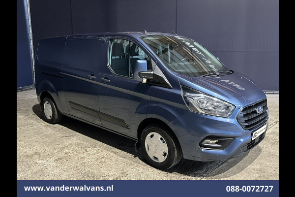 Ford Transit Custom 2.0 TDCI 131pk L2H1 Euro6 Airco | Camera | LED | Cruisecontrol | Verwarmde voorruit Parkeersensoren, Bijrijdersbank, 2800kg trekvermogen