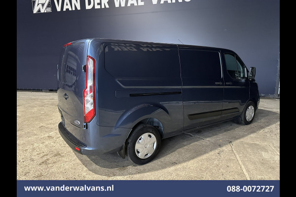 Ford Transit Custom 2.0 TDCI 131pk L2H1 Euro6 Airco | Camera | LED | Cruisecontrol | Verwarmde voorruit Parkeersensoren, Bijrijdersbank, 2800kg trekvermogen
