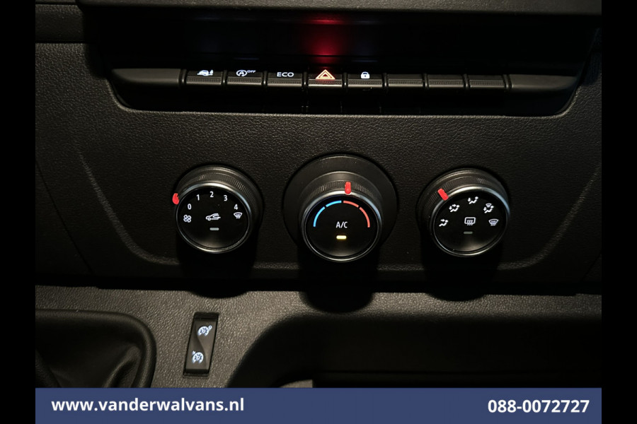Renault Master 2.3 dCi 146pk Bakwagen 233cm Hoog Laadklep Zijdeur Euro6 Airco | LED | Lat om Lat Betimmering Cruisecontrol, Bijrijdersbank