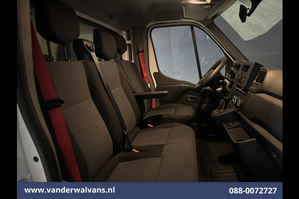 Renault Master 2.3 dCi 146pk Bakwagen 233cm Hoog Laadklep Zijdeur Euro6 Airco | LED | Lat om Lat Betimmering Cruisecontrol, Bijrijdersbank