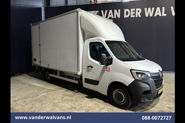 Renault Master 2.3 dCi 146pk Bakwagen 233cm Hoog Laadklep Zijdeur Euro6 Airco | LED | Lat om Lat Betimmering Cruisecontrol, Bijrijdersbank