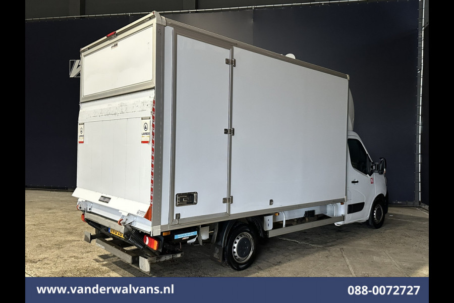 Renault Master 2.3 dCi 146pk Bakwagen 233cm Hoog Laadklep Zijdeur Euro6 Airco | LED | Lat om Lat Betimmering Cruisecontrol, Bijrijdersbank