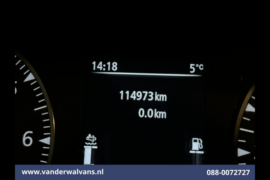 Renault Master 2.3 dCi 146pk Bakwagen 233cm Hoog Laadklep Zijdeur Euro6 Airco | LED | Lat om Lat Betimmering Cruisecontrol, Bijrijdersbank