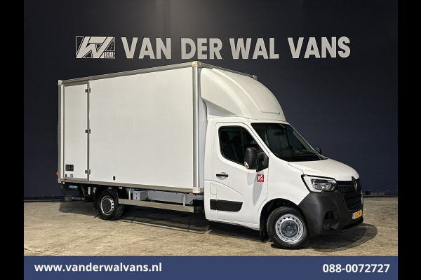Renault Master 2.3 dCi 146pk Bakwagen 232cm Hoog Laadklep Zijdeur Euro6 Airco | LED | Lat om Lat Betimmering Cruisecontrol, Bijrijdersbank