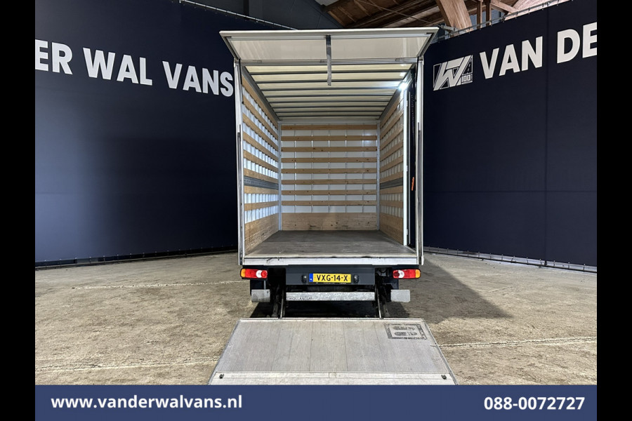 Renault Master 2.3 dCi 146pk Bakwagen 232cm Hoog Laadklep Zijdeur Euro6 Airco | LED | Lat om Lat Betimmering Cruisecontrol, Bijrijdersbank