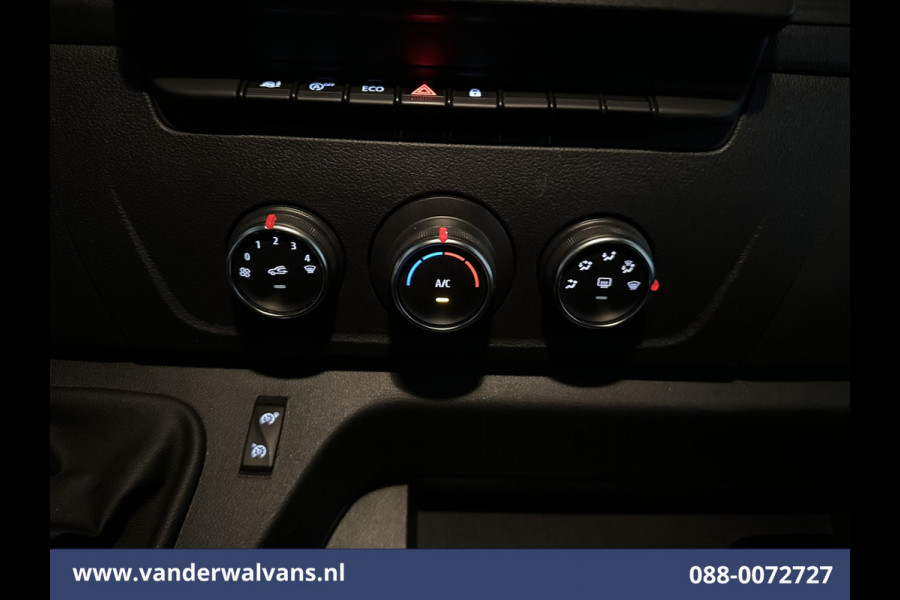 Renault Master 2.3 dCi 146pk Bakwagen 232cm Hoog Laadklep Zijdeur Euro6 Airco | LED | Lat om Lat Betimmering Cruisecontrol, Bijrijdersbank