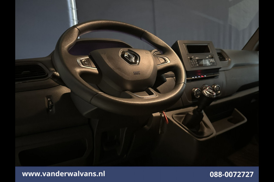 Renault Master 2.3 dCi 146pk Bakwagen 232cm Hoog Laadklep Zijdeur Euro6 Airco | LED | Lat om Lat Betimmering Cruisecontrol, Bijrijdersbank
