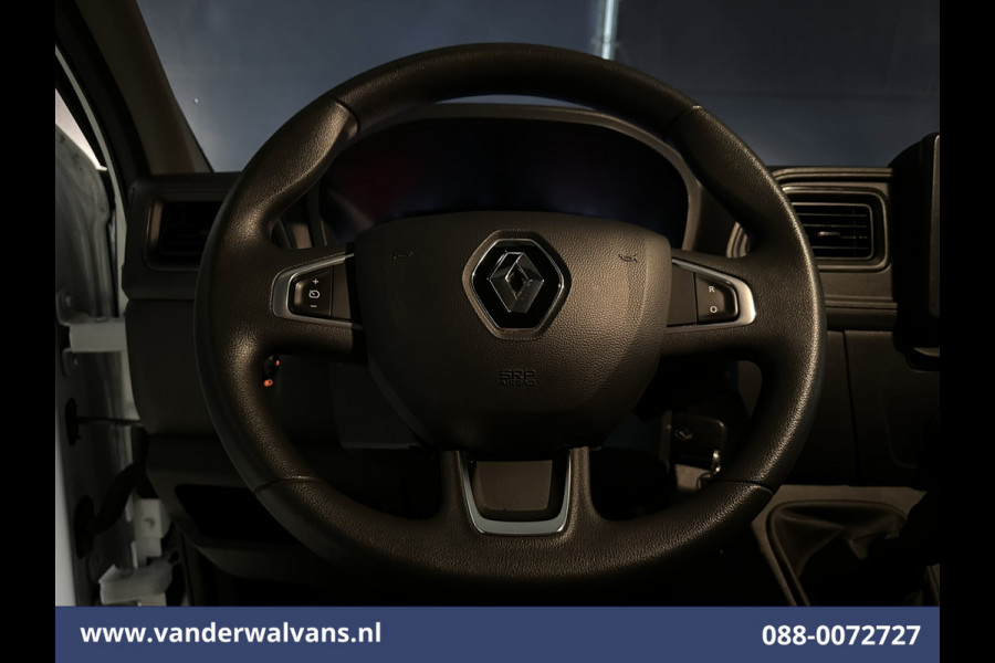 Renault Master 2.3 dCi 146pk Bakwagen 232cm Hoog Laadklep Zijdeur Euro6 Airco | LED | Lat om Lat Betimmering Cruisecontrol, Bijrijdersbank