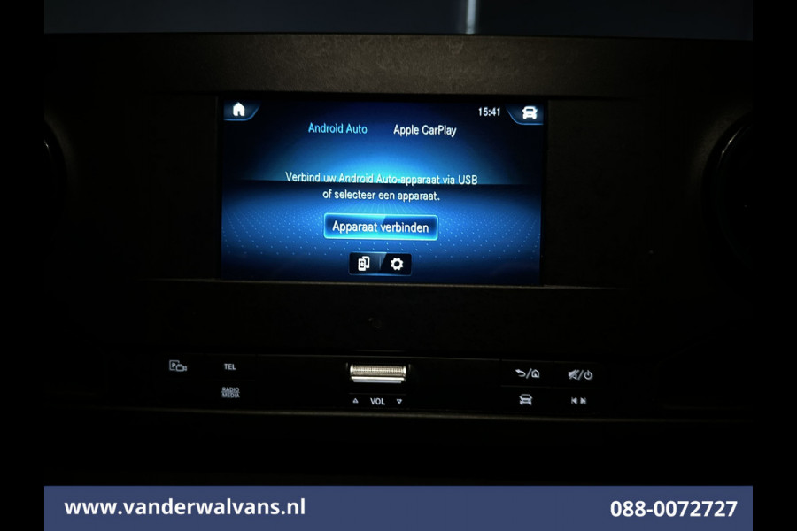 Mercedes-Benz Sprinter 317 CDI 170pk L3H2 Euro6 Airco | Camera | Apple Carplay | Cruisecontrol | Chauffeursstoel Android Auto, Stoelverwarming, Bijrijdersbank