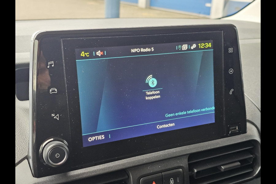 Peugeot e-Partner 136 L1 50 kWh Lane assist | Navigatie | Led dagrijverlichting | Multifunctioneel stuur | App voorbereiding