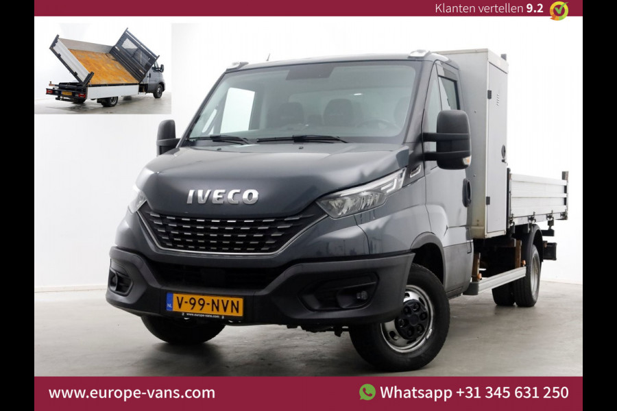 Iveco Daily 35C18 3.0 180pk HiMatic Automaat 3-Zijdige Kipper Trekhaak 3500kg 10-2021