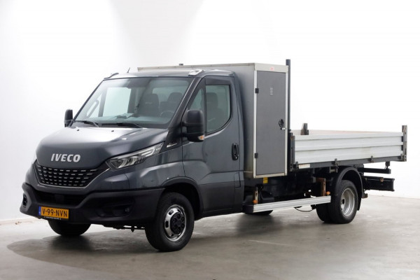 Iveco Daily 35C18 3.0 180pk HiMatic Automaat 3-Zijdige Kipper Trekhaak 3500kg 10-2021