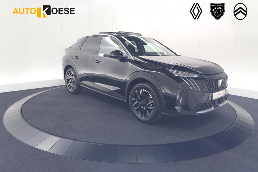 Peugeot 3008 1.2 Hybrid 136 GT | Panoramadak | 360 Camera | Stoelverwarming | Elektrische Kofferklep | Allseason Banden