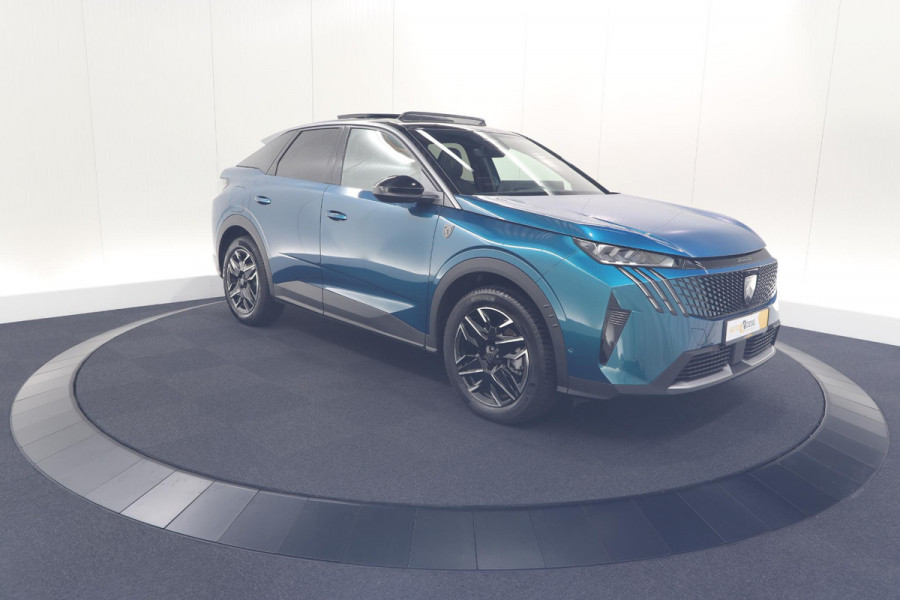 Peugeot 3008 1.2 Hybrid 136 GT | Panoramdak | 360 Camera | Stoelverwarming | Elektrische Kofferklep | Allseason Banden