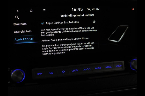 Hyundai Kona EV Premium 64 kWh | SOH 100% | 3 Fase | Stoelventilatie | Leder | Head-Up | Warmtepomp | Camera | Achterbankverwarming | Carplay | Navigatie | Adaptive cruise | Keyless | Parkeerhulp